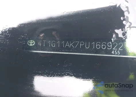 2023 Toyota Camry Se из США, поврежденный, VIN 4T1G11AK7PU166922